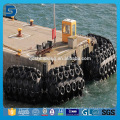 Defensa de goma neumática marina con la cadena galvanizada y el neumático hechos en China